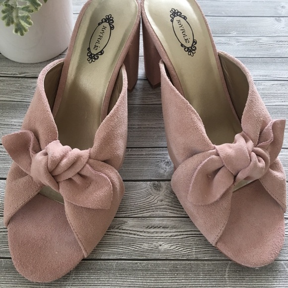 JoyFolie pink mule slides - Picture 2 of 6